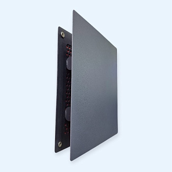 1414RVM Gray (серый) ERA Решетка вентиляционная RVM сетка разъемная на магнитах 140х140 окраш.сталь 1414RVM Gray (серый) ERA Решетка вентиляционная RVM сетка разъемная на магнитах 140х140 окраш.сталь